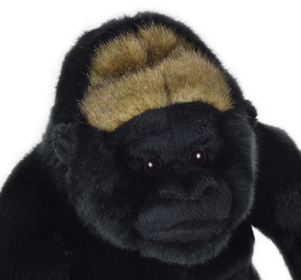 Gorilla Silberrücken sitzend 25 cm